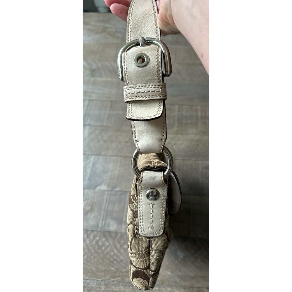 Coach Brown Small Soho Signature 2008 Vintage - Picture 5 of 9
